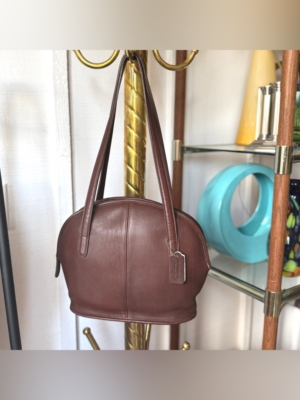 VTG Coach Asheville Zip | No. 9089 | Mahogany | Beautifully Aged